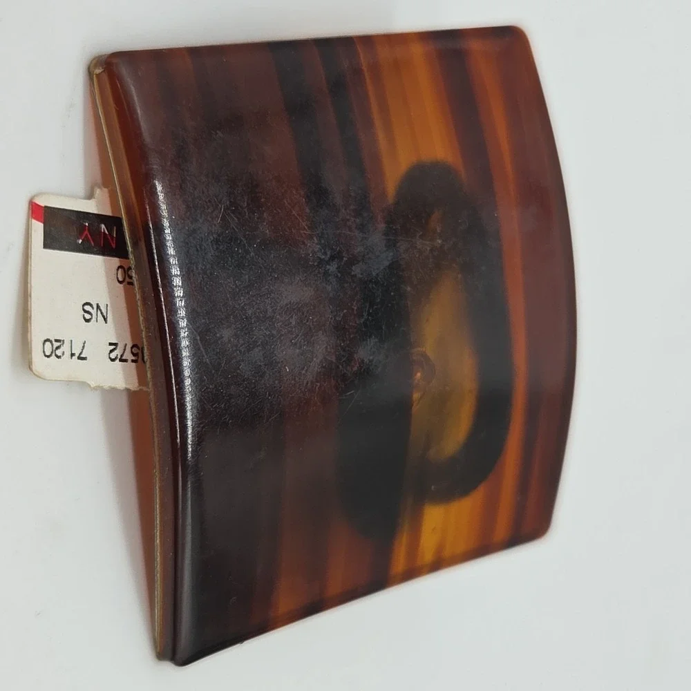 Faux Tortoise Shell Ponytail Hair Tie Accessory Made in France Unused  *READ*